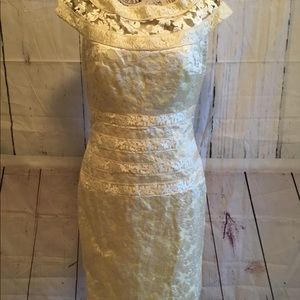 Women’s Double Layer Lace Formal Dress